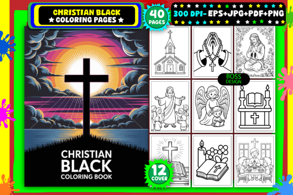 Download Christian Black Coloring Pages for Kids - For kids Collection