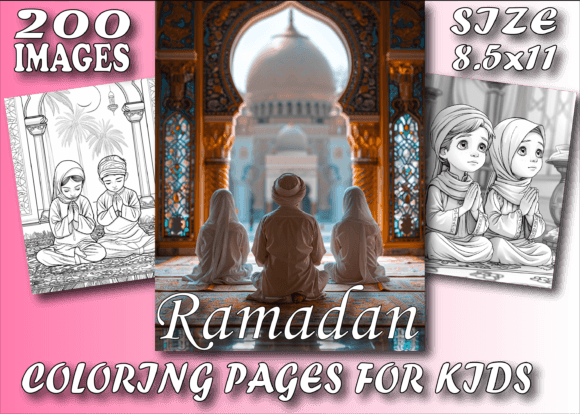 Download Ramadan Coloring Book for Kids -V2 - For kids Collection