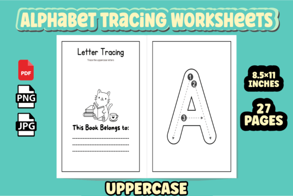 Download Alphabet Tracing Worksheets for Kids - For kids Collection