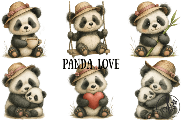 Download Panda Love - Png &amp; Pdf Clipart - Pdf Collection