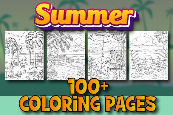 Download 100+ Summer Coloring Pages for Kids - For kids Collection